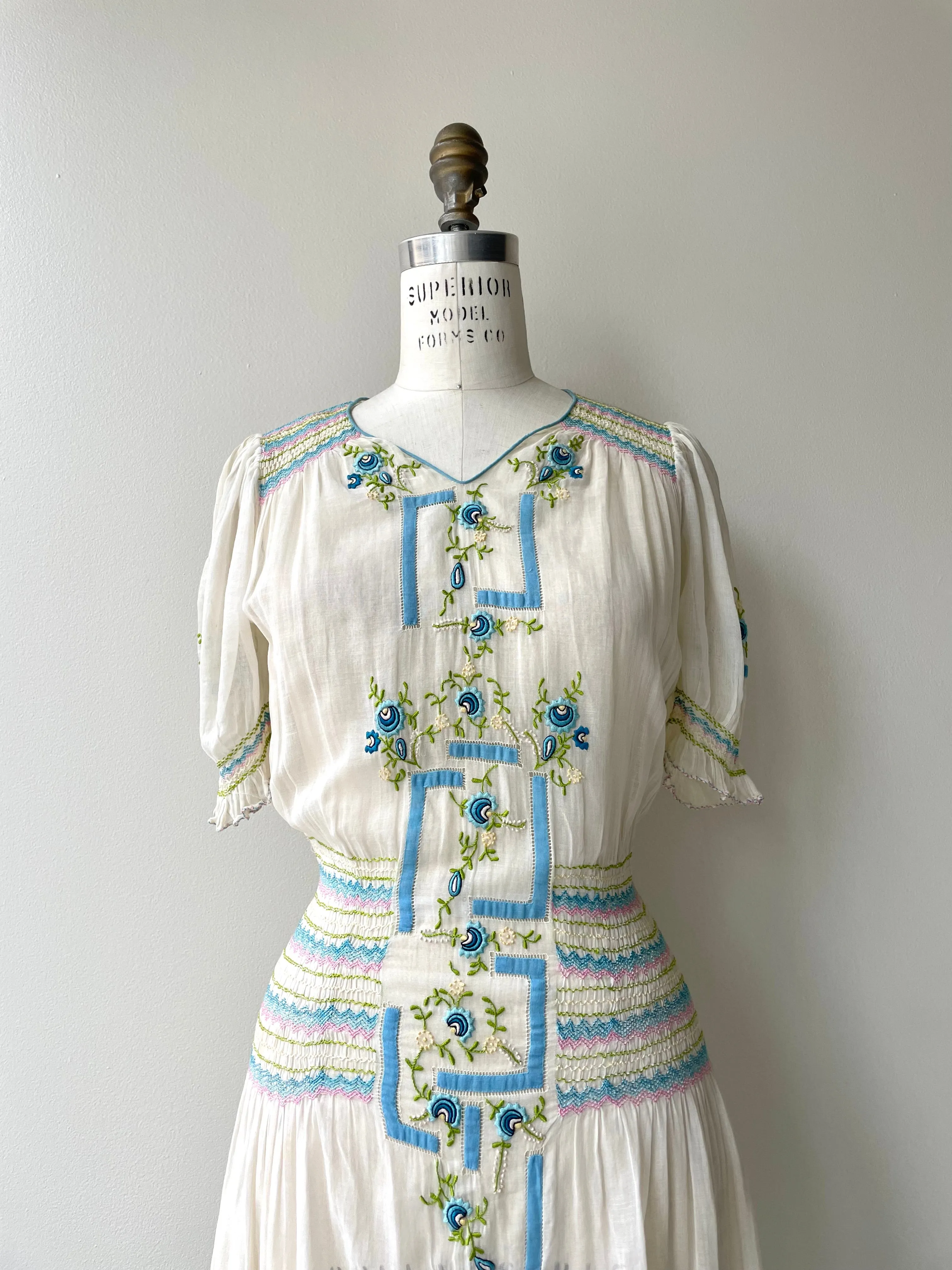 Lilijana Embroidered Dress | 1920s