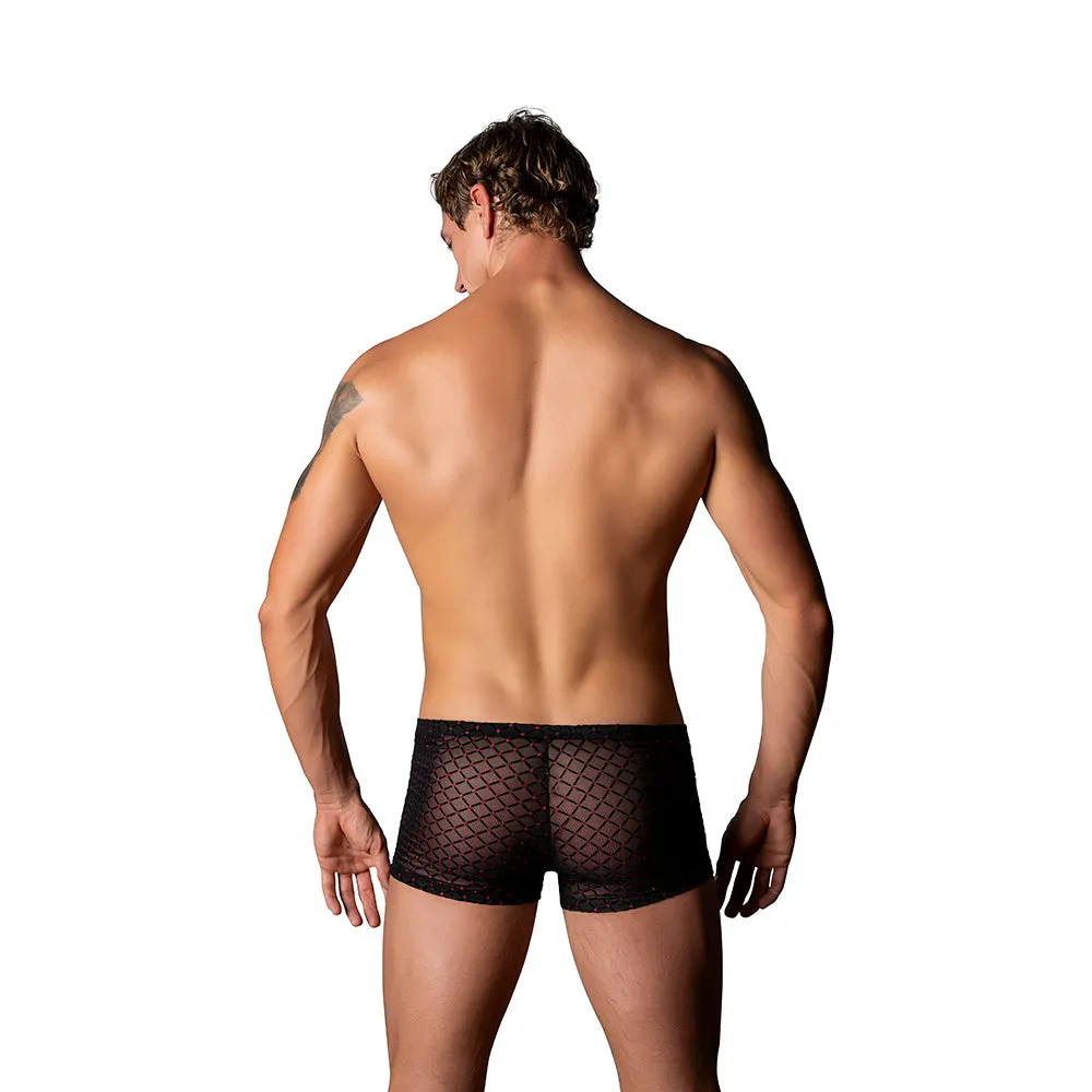 Male Power Widow Maker Uplift Mini Short Black S