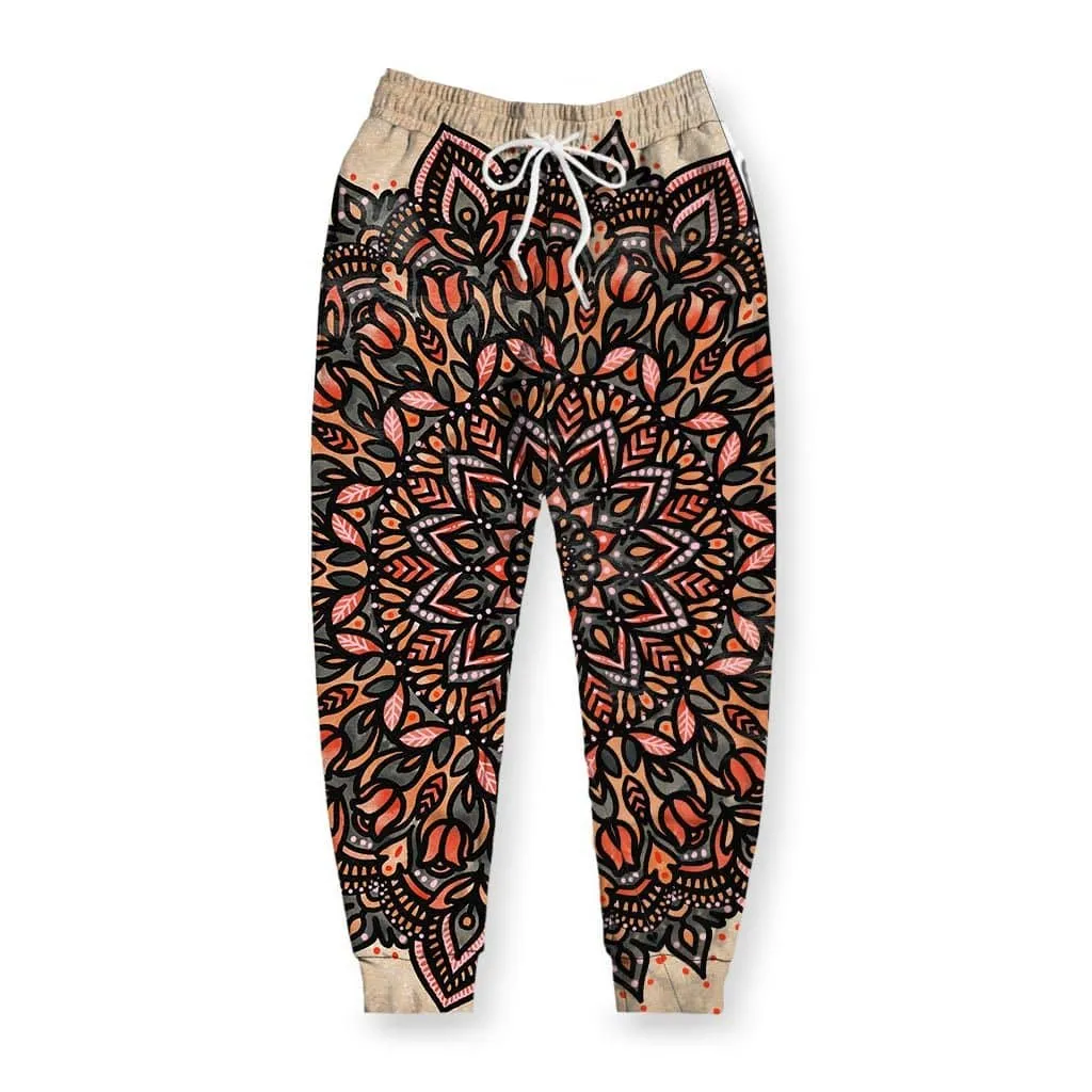 Mandala Men's Velvet Joggers