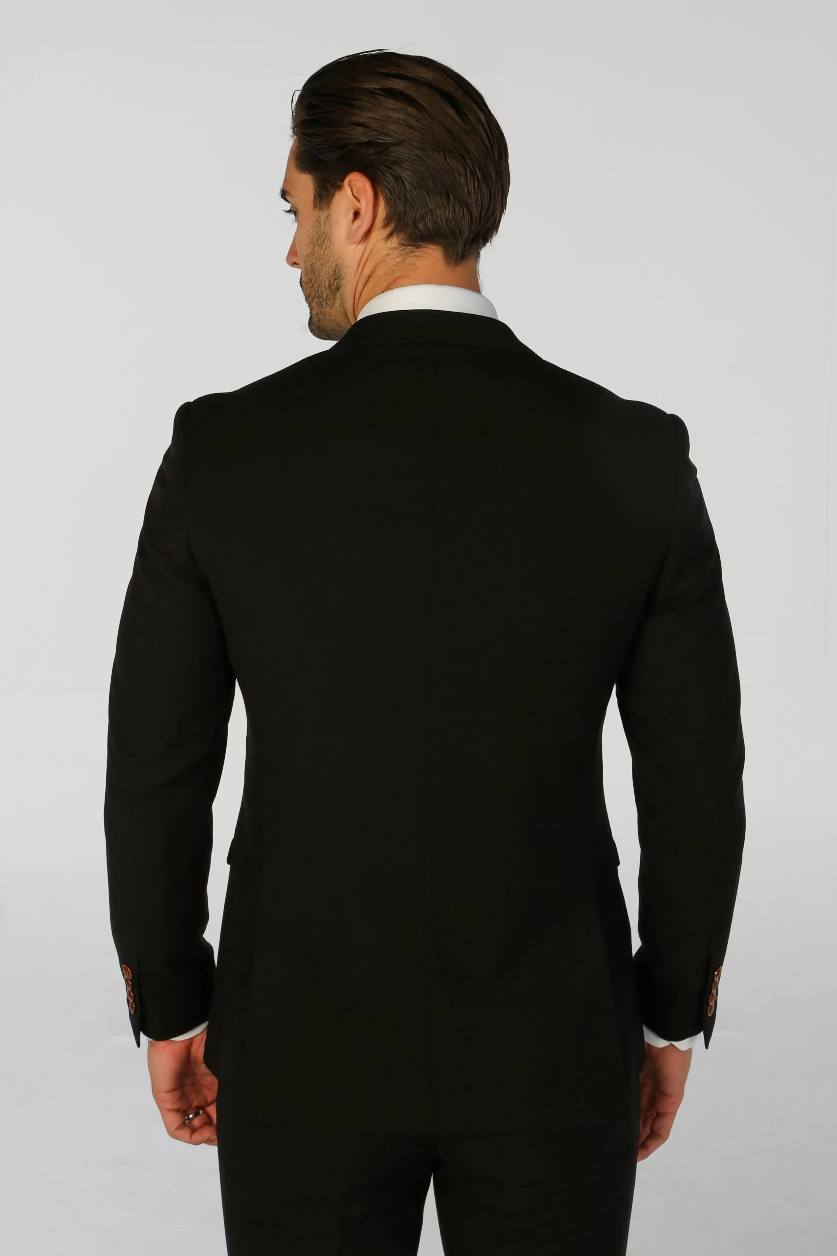 Mayfair - Men's Black Textured Blazer