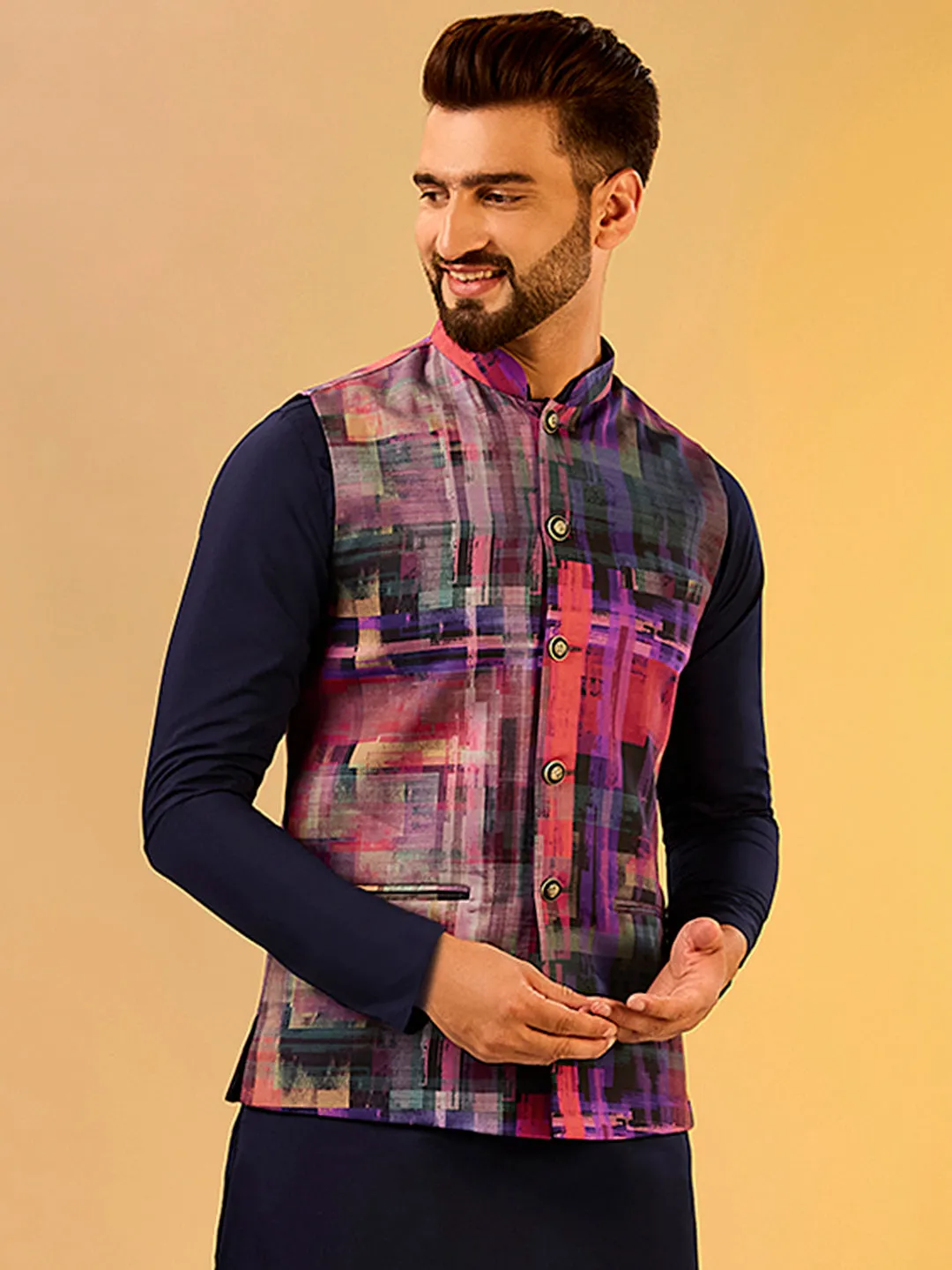 Men's Multi Only Nehru Jacket