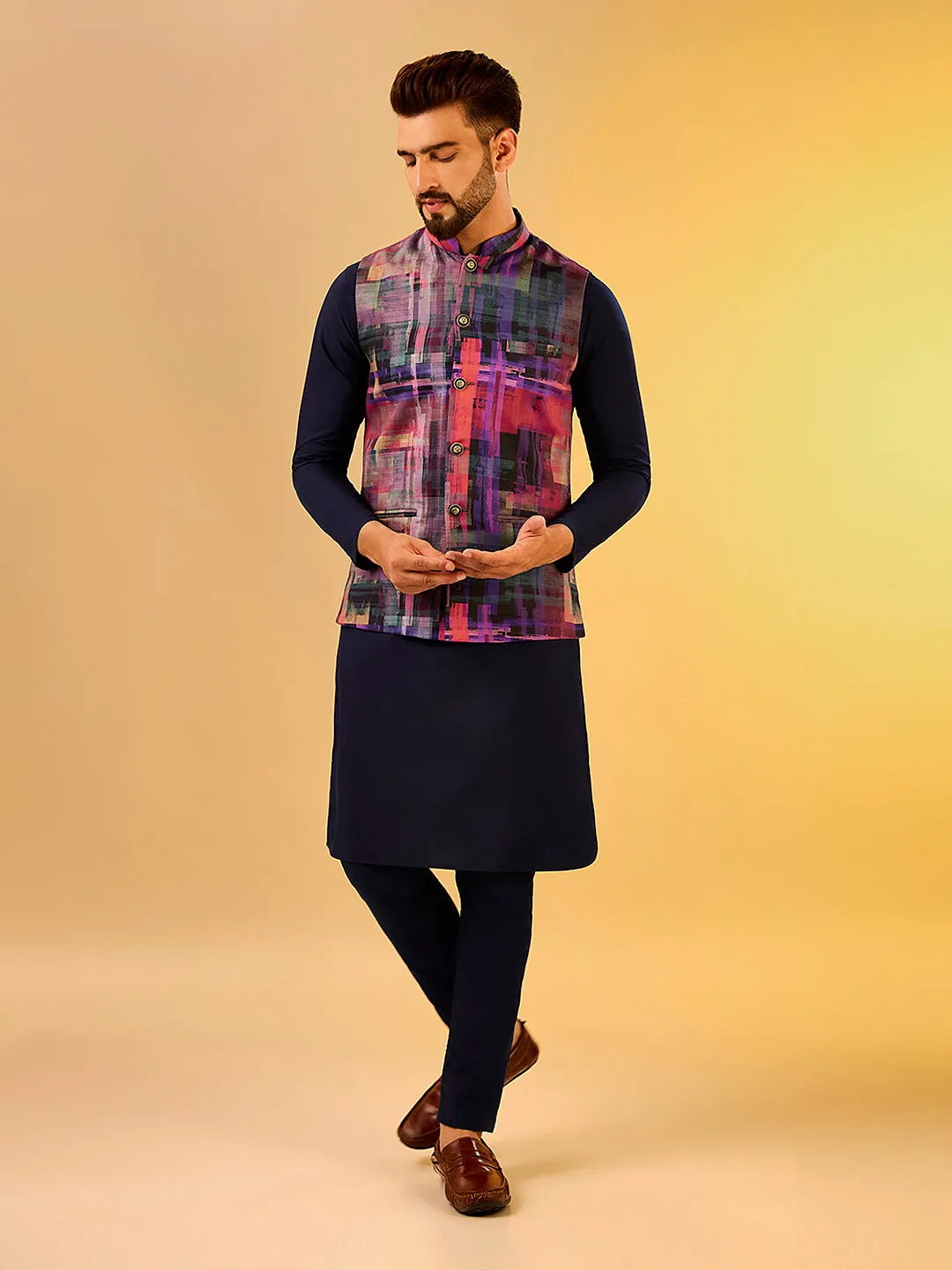 Men's Multi Only Nehru Jacket