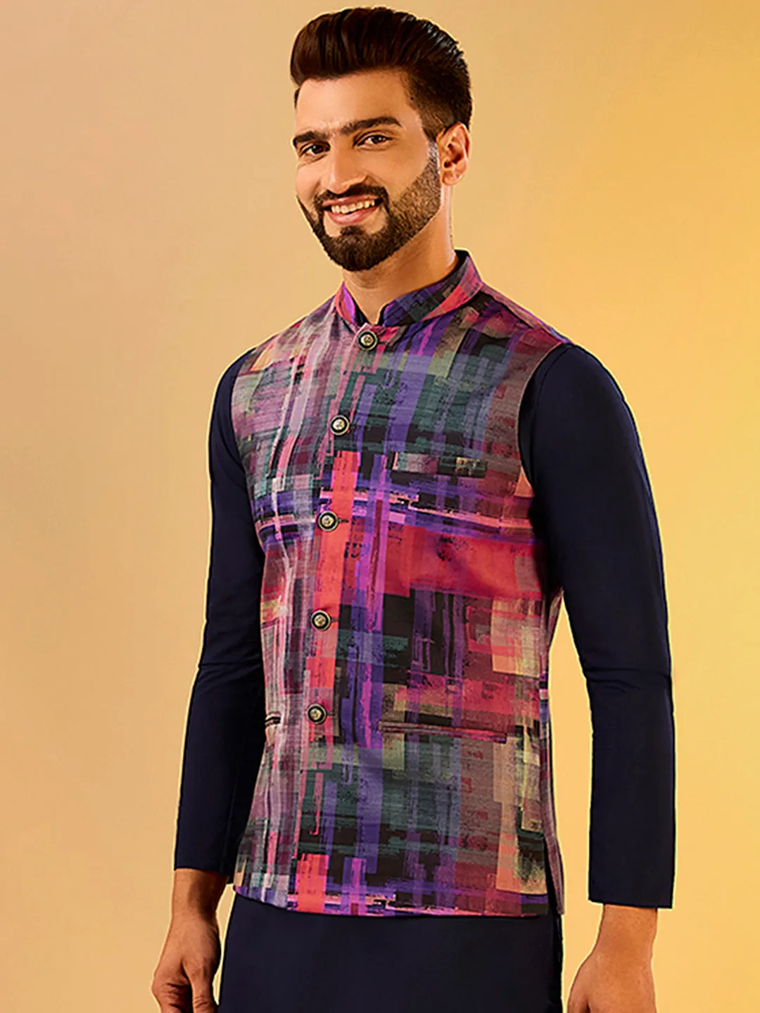 Men's Multi Only Nehru Jacket