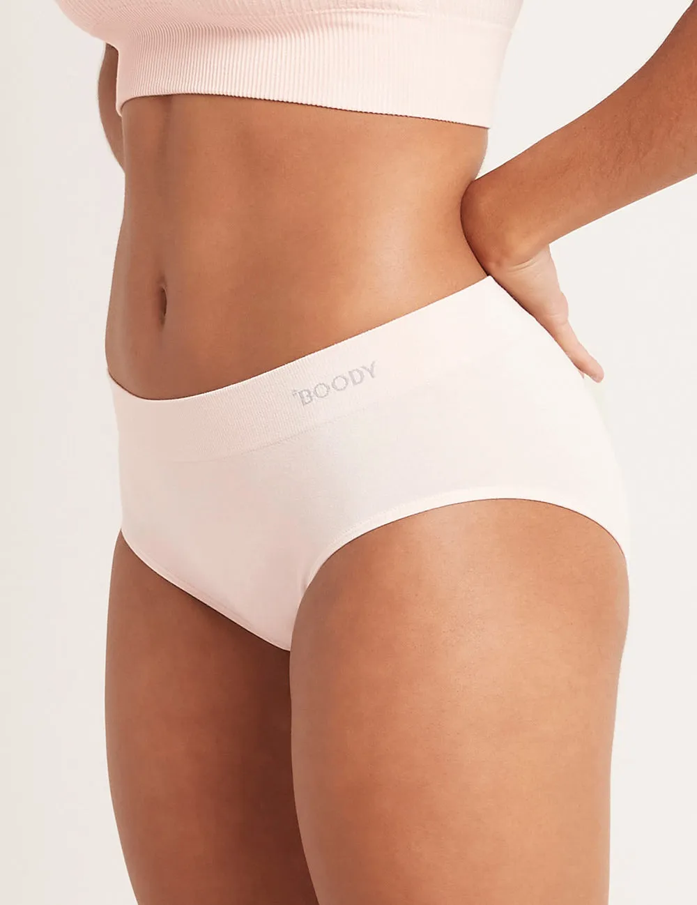 Midi Briefs - Nude