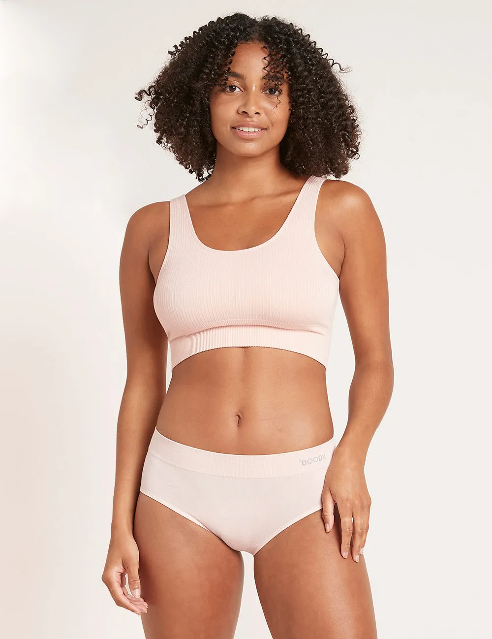 Midi Briefs - Nude