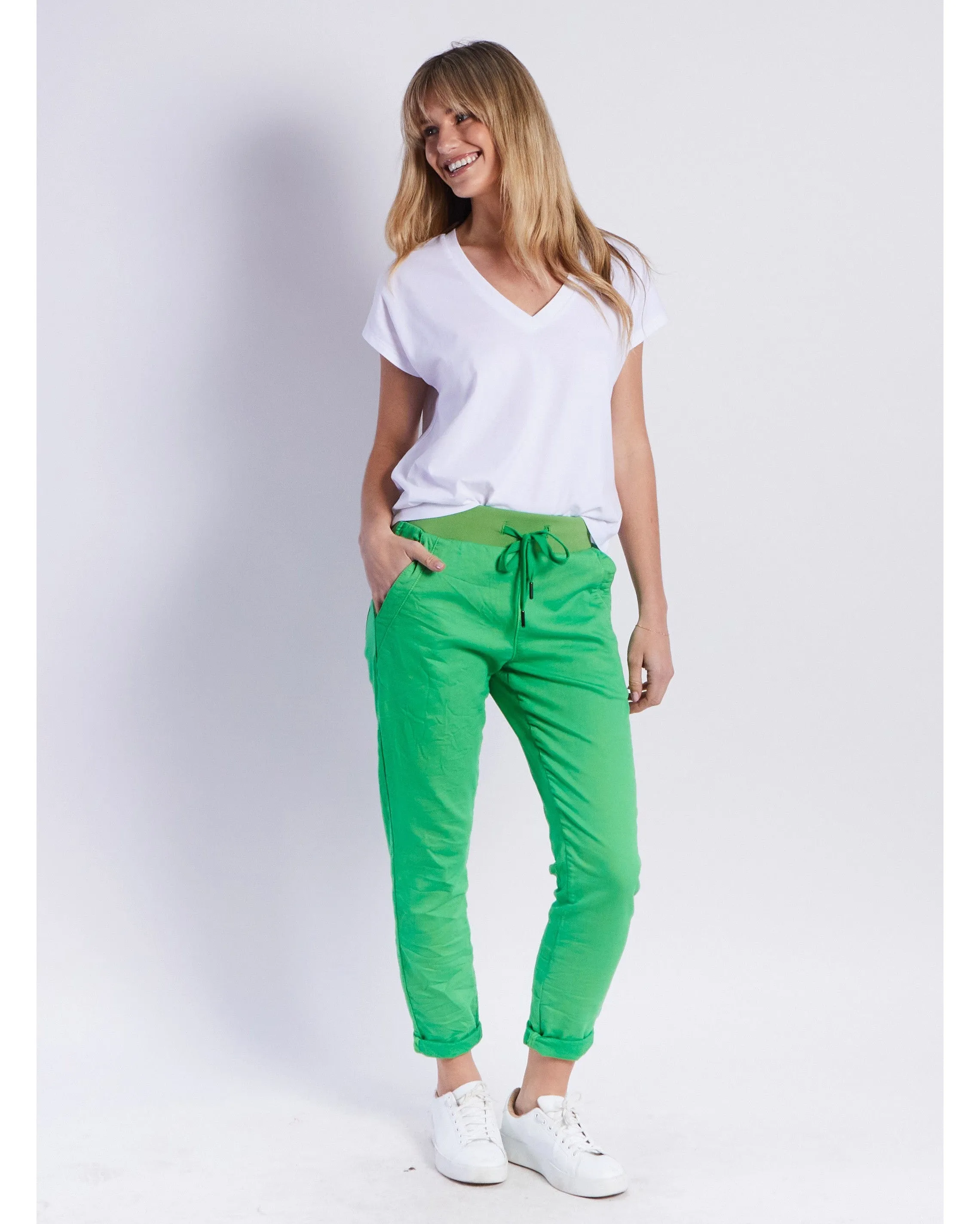 Monaco Jeans Riley Denim Jogger - Green