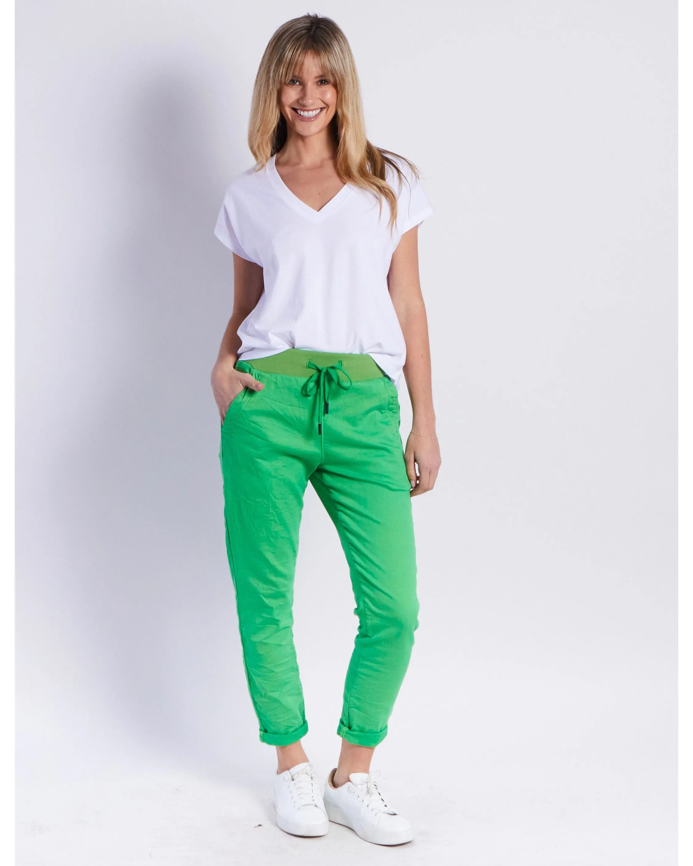 Monaco Jeans Riley Denim Jogger - Green