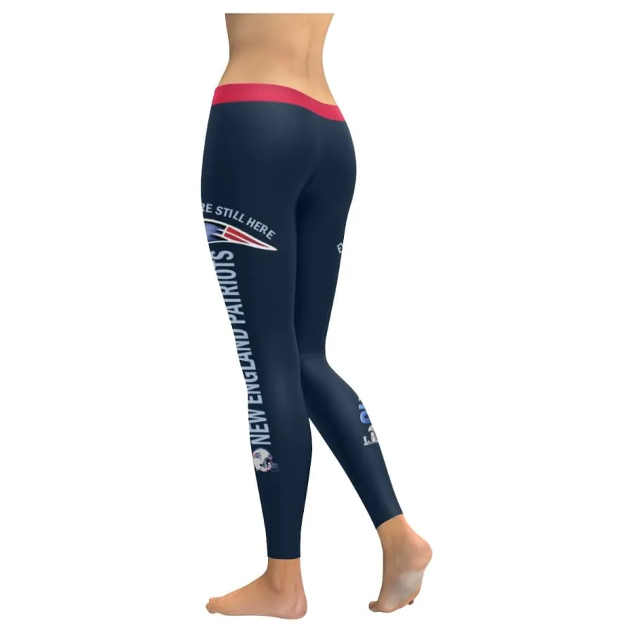 New england patriots Leggings Navy Blue Red|Nfl Super bowl 6x champions Yoga Pants