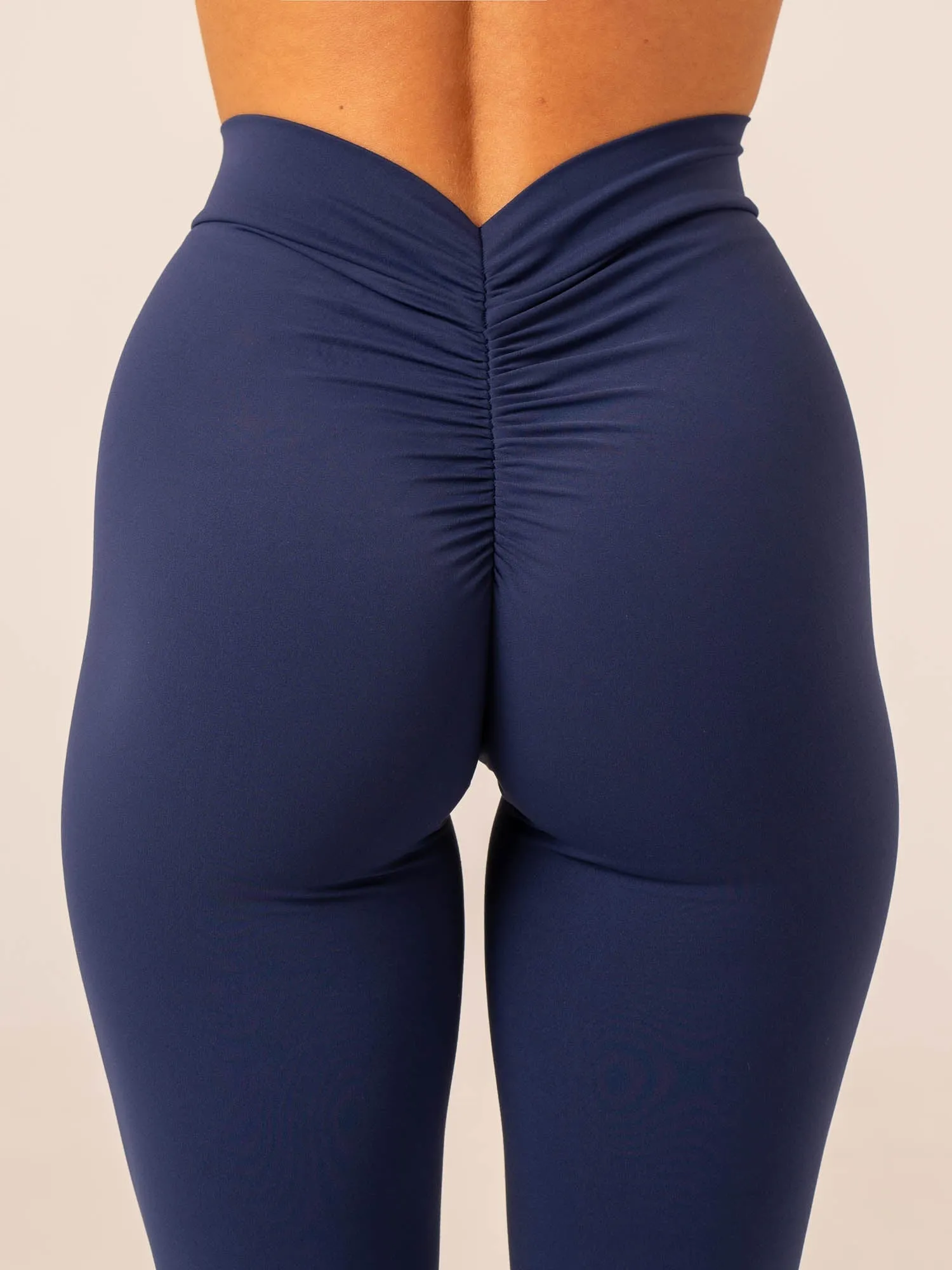 NKD V Scrunch Leggings - Navy