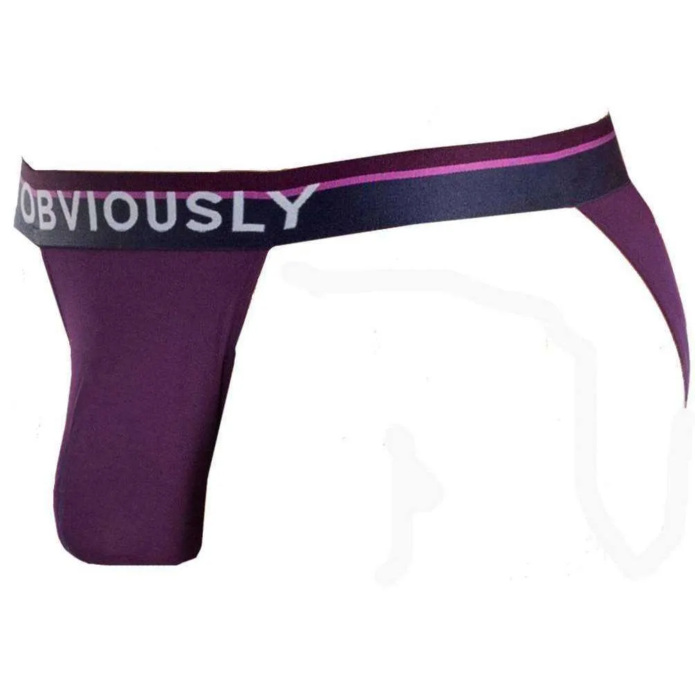 Obviously PrimeMan AnatoMAX Bikini Brief - Purple