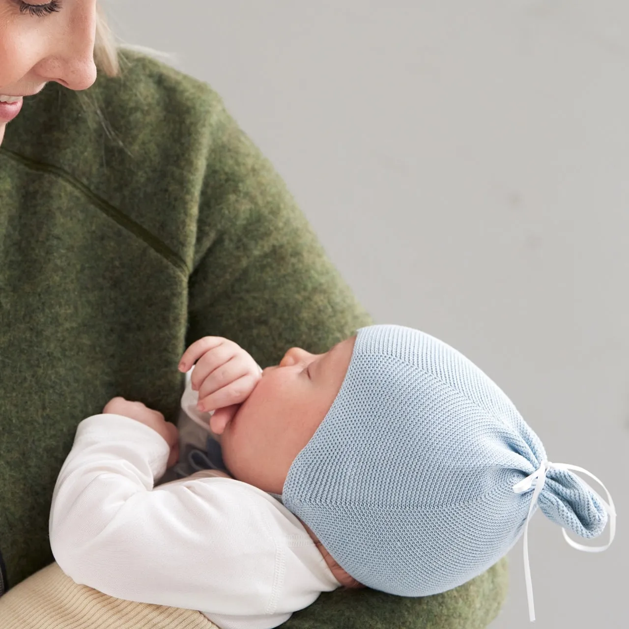 Organic Silk Baby Bonnet