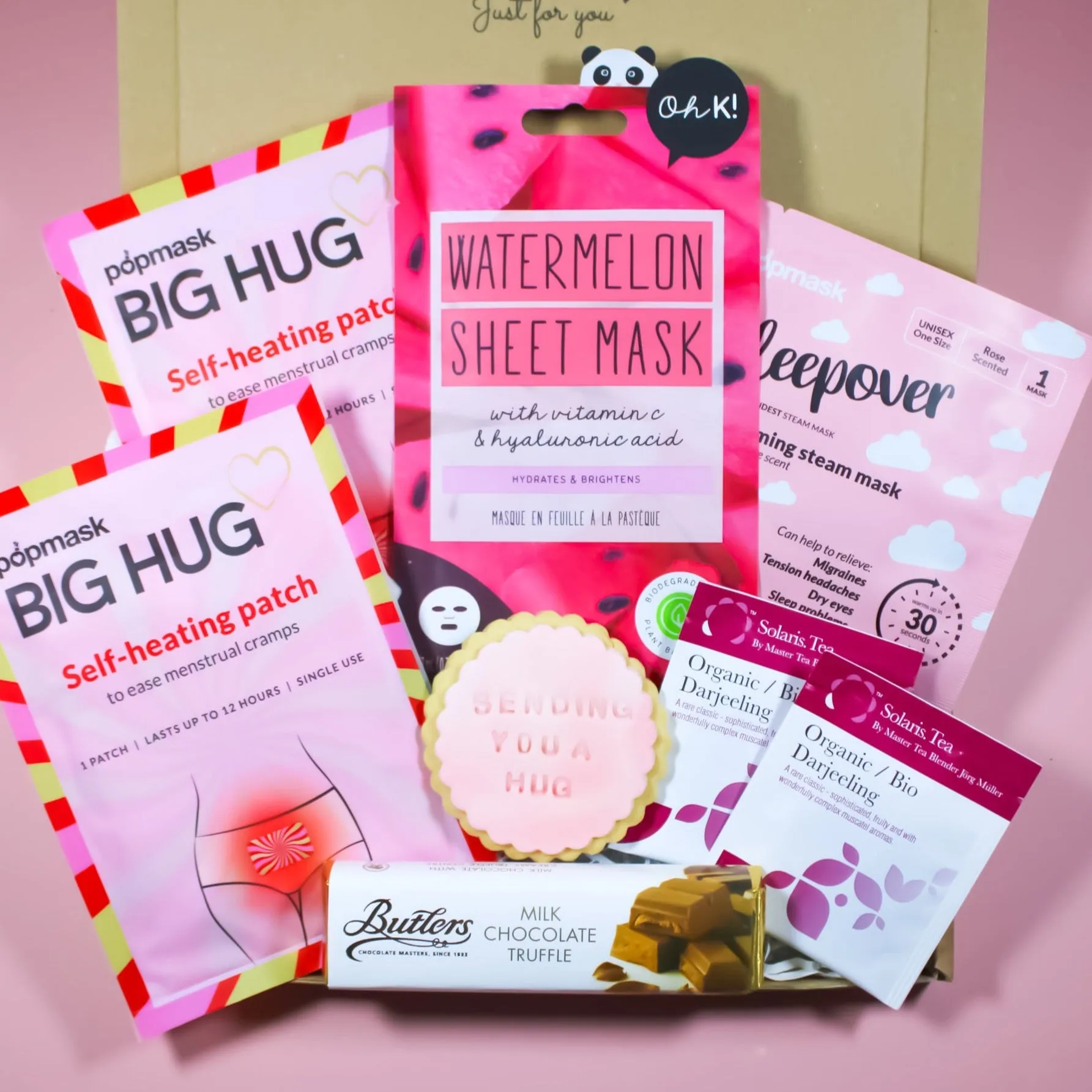 Popmask Big Hug | Self Warming Patch To Ease Menstrual Cramps