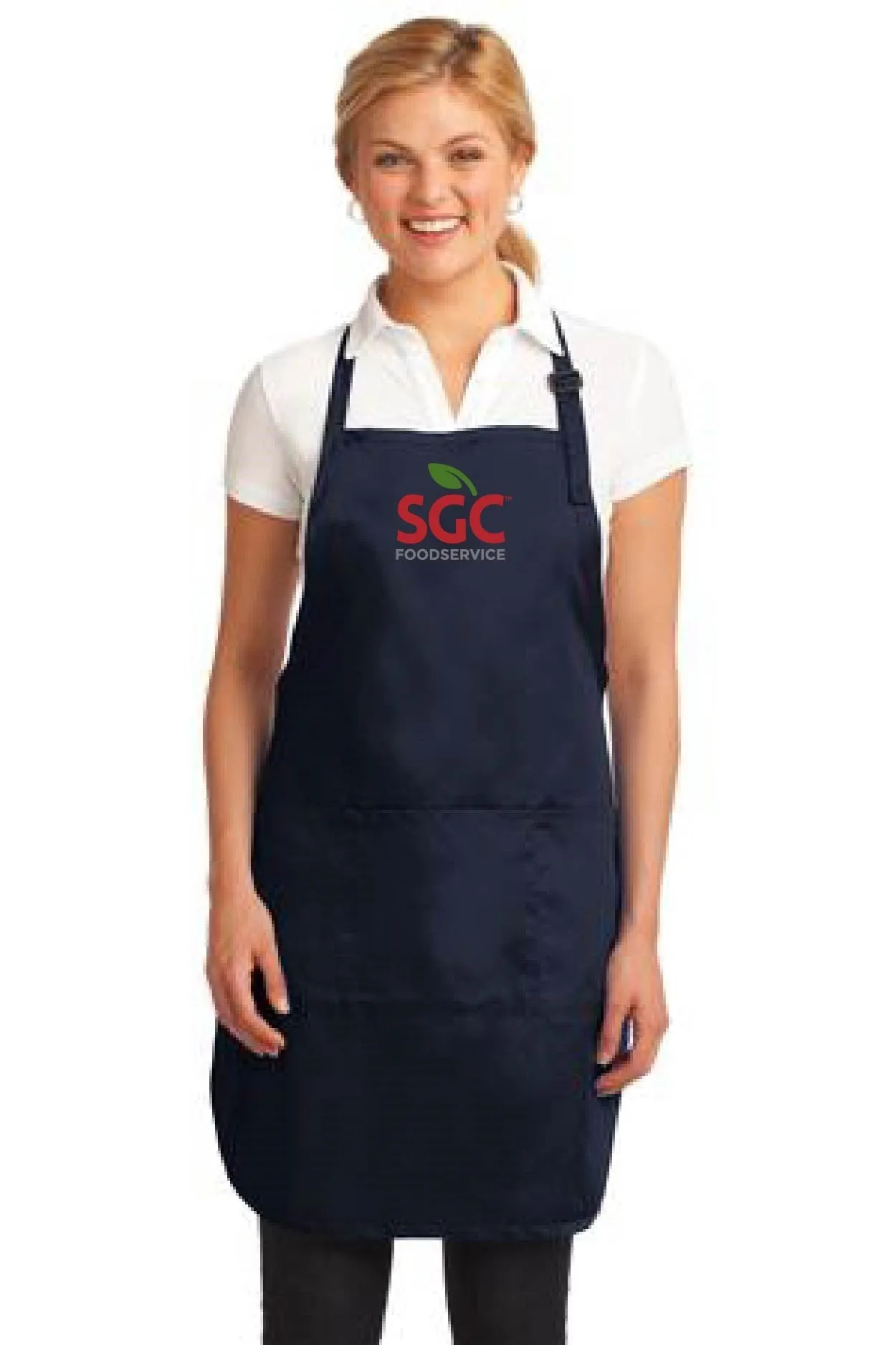 Port Authority® Easy Care Full-Length Apron with Stain Release - A703