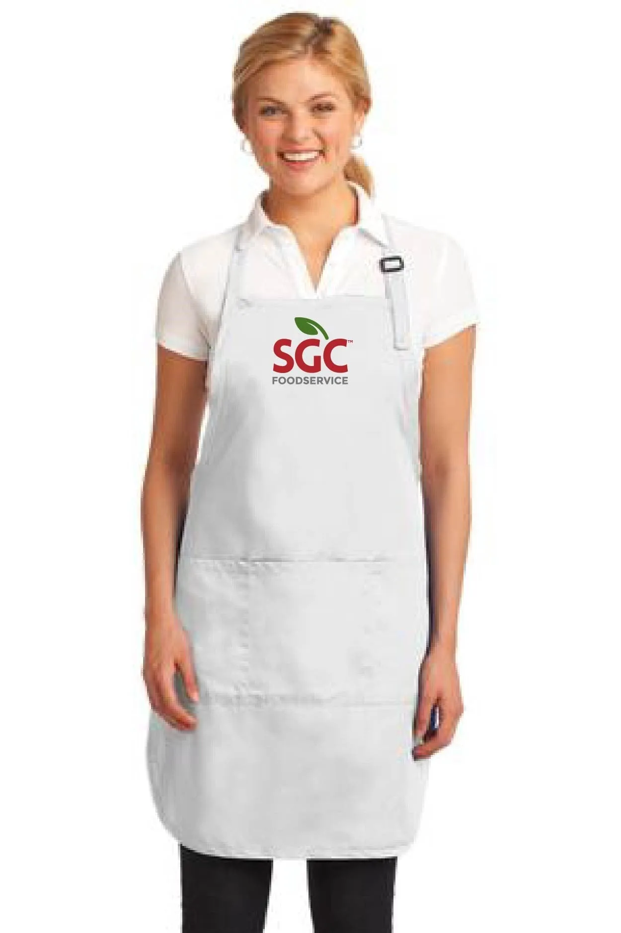 Port Authority® Easy Care Full-Length Apron with Stain Release - A703