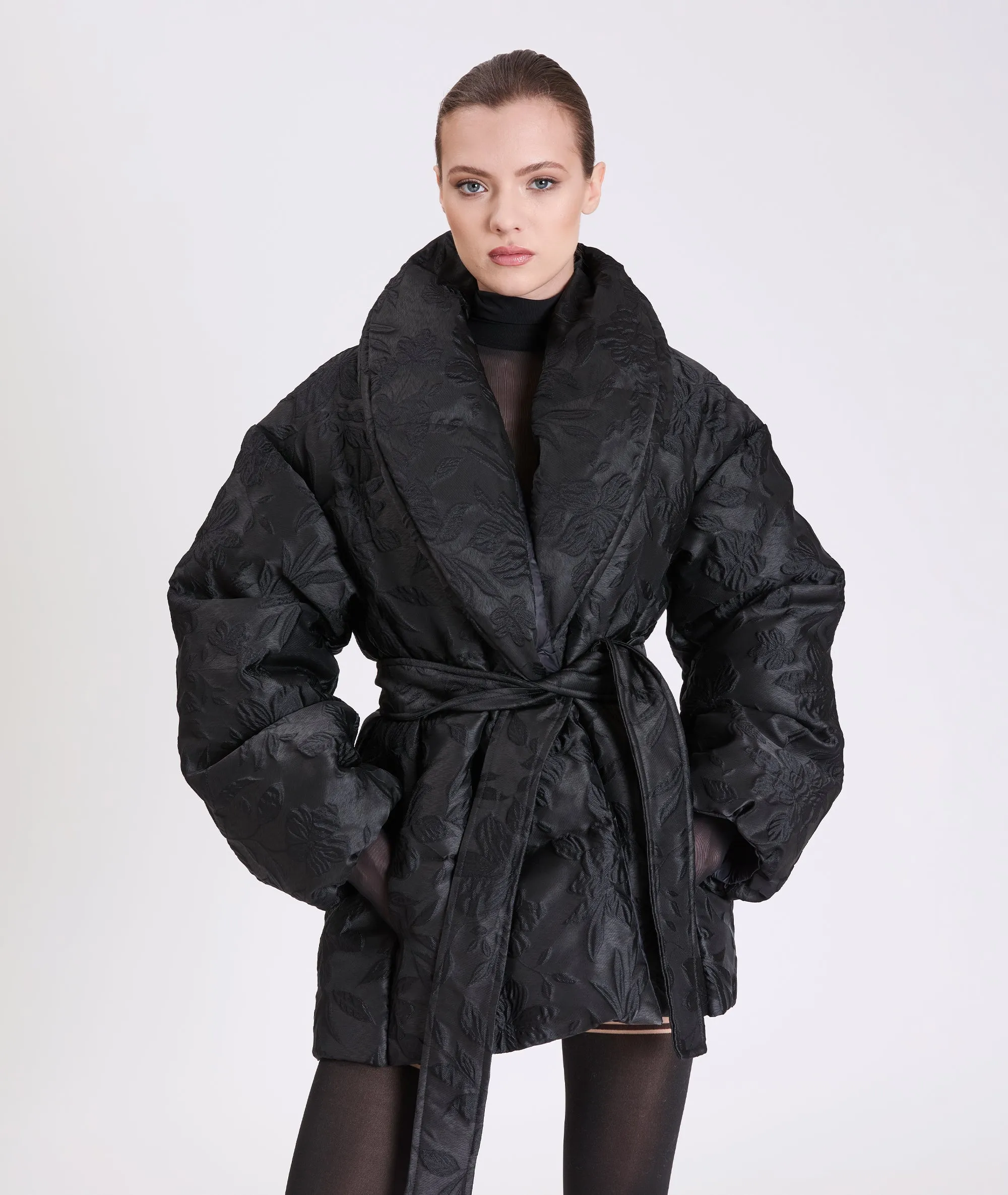 PRISCILLA JACQUARD | PUFFER JACKET