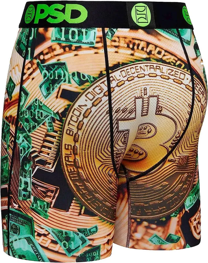 PSD Men's Bitcoin Shmoney Boxer Briefs