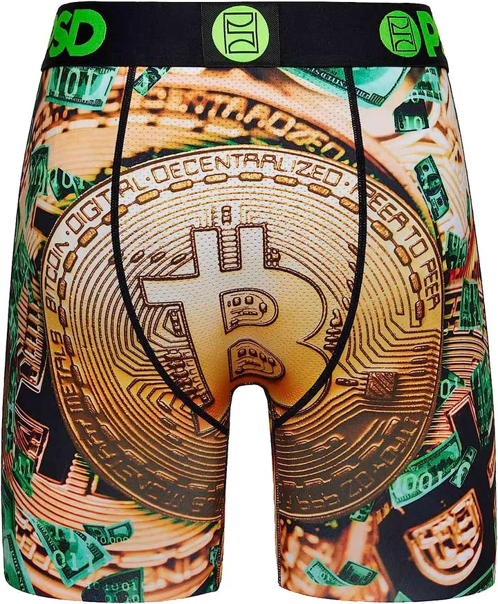 PSD Men's Bitcoin Shmoney Boxer Briefs