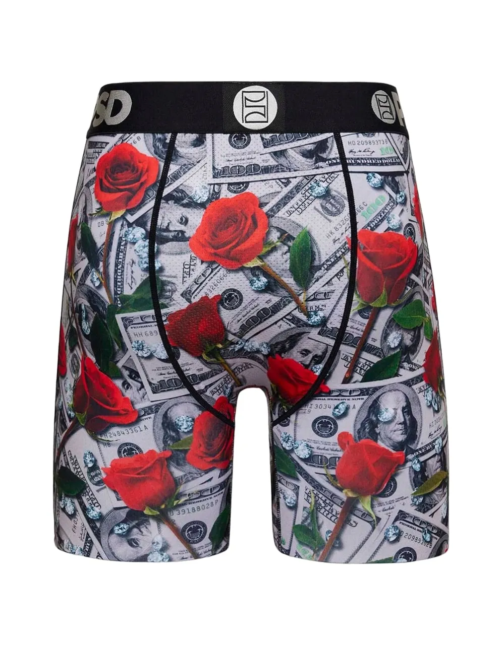 PSD Men's Cash & Roses Boxer Briefs