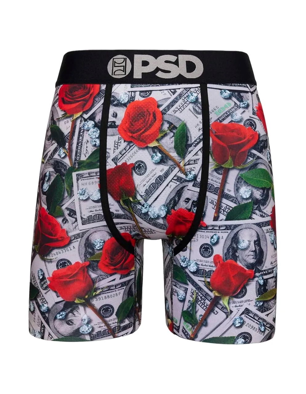 PSD Men's Cash & Roses Boxer Briefs