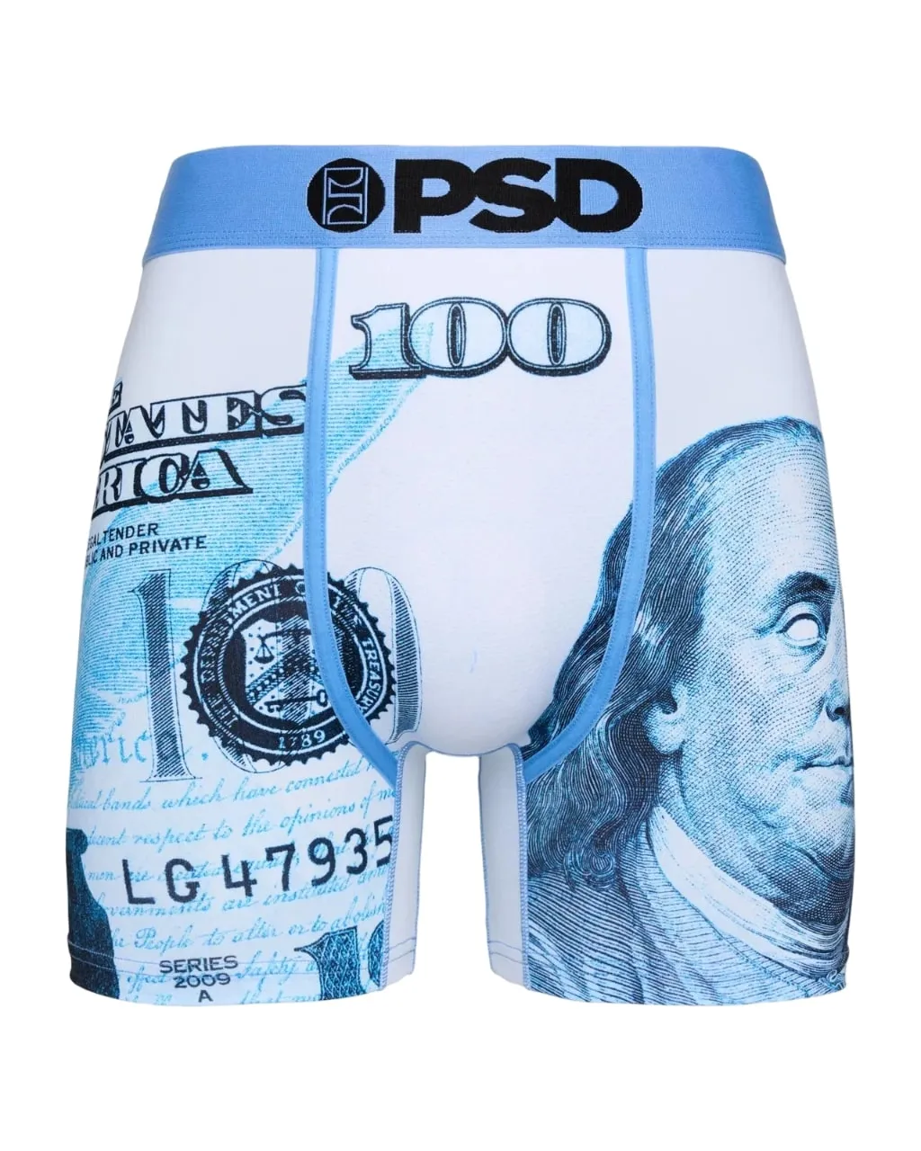 PSD Men's Mid-Length C-Note Boxer Briefs