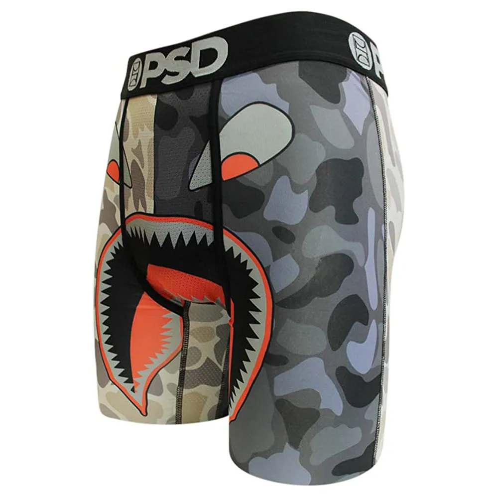 PSD Mens NBA Warface 2 Way Black Underwear - E21911037-BLK-M