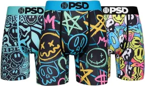 PSD Men's Smile Gang 3-Pack Boxer Briefs