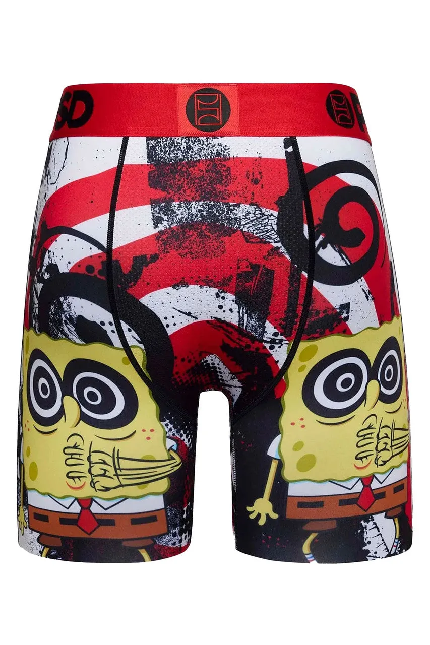 PSD Men's Spongebob Squarepants - I'm Over It Boxer Briefs