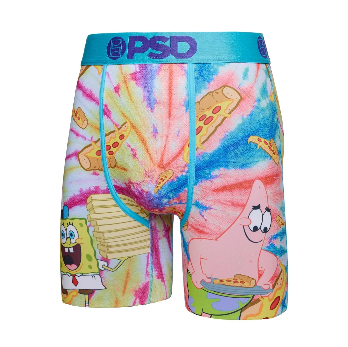 PSD Men's Spongebob Squarepants Pizza Time Boxer Briefs