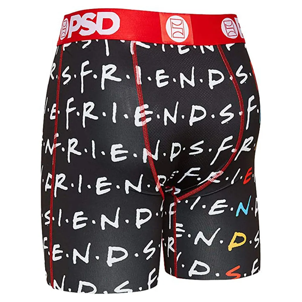 PSD Mens Stretch Wide Band Boxer Brief Friends Series Underwear