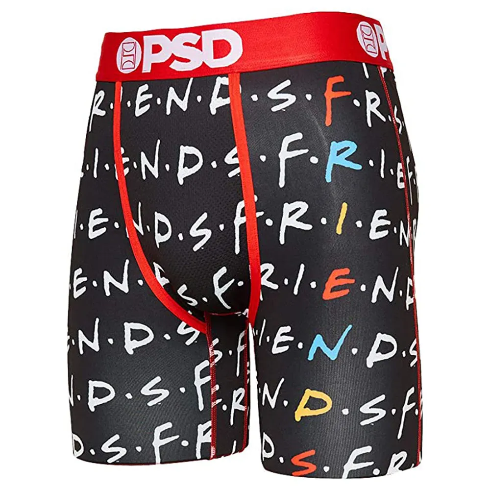 PSD Mens Stretch Wide Band Boxer Brief Friends Series Underwear