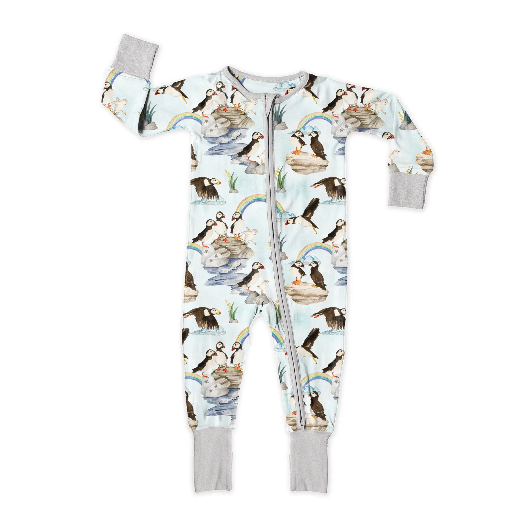 Puffin Point Zip Romper