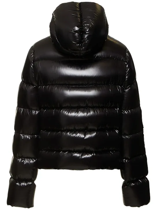 Rick Owens   Sealed JKT shiny nylon down jacket 