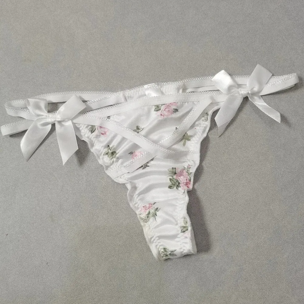 Satin Dolly Thong Panties