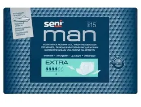 Seni Man Extra Urological cartridges x 15 pieces