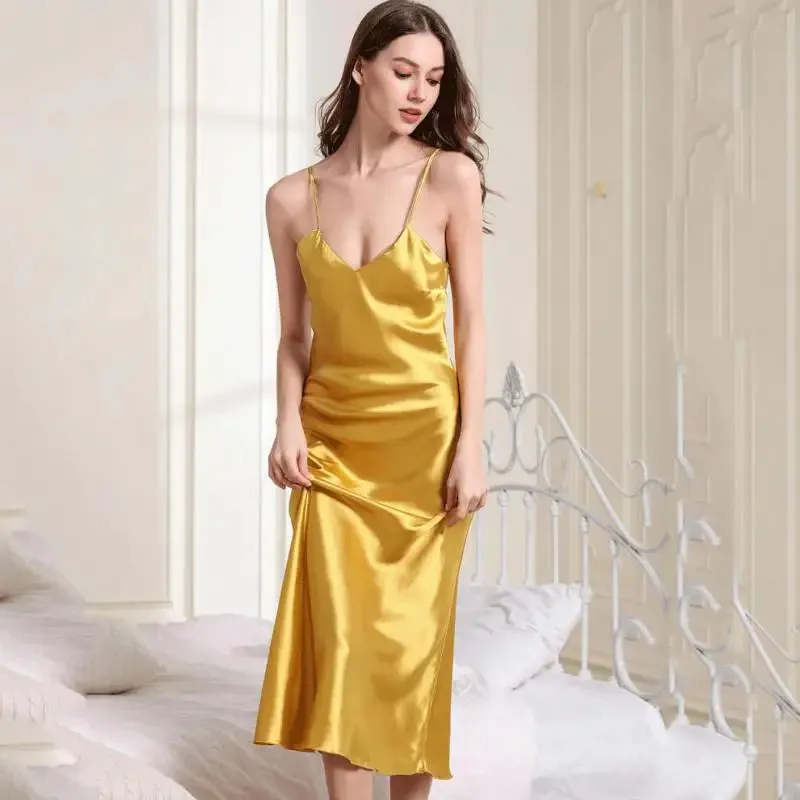 Sexy Long Sleep Nightgown Dress