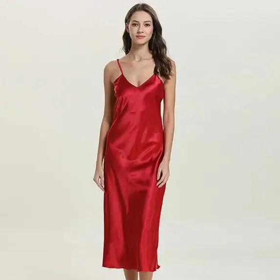 Sexy Long Sleep Nightgown Dress