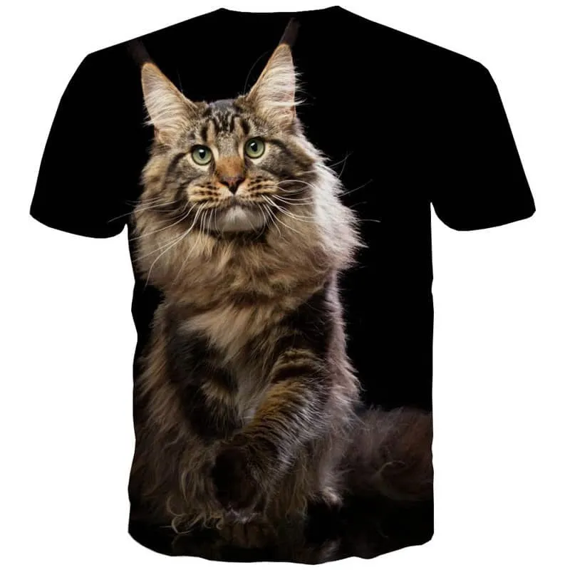 shirt kitten cat Cool Casual art costume pet men