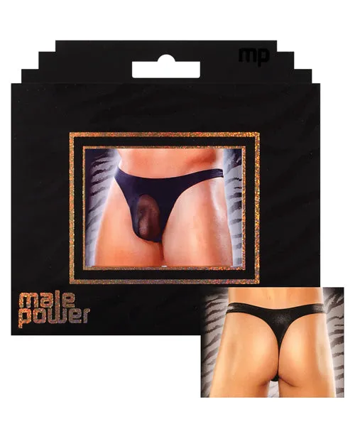 Streaker Thong Black