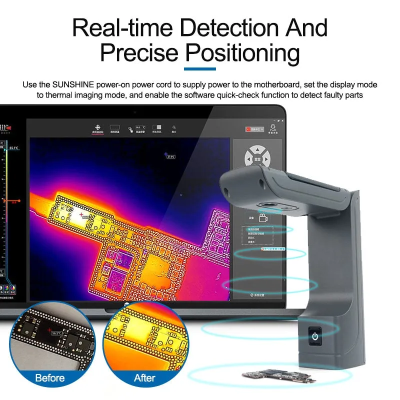 SUNSHINE Shortcam II PCB Thermal Imager Camera