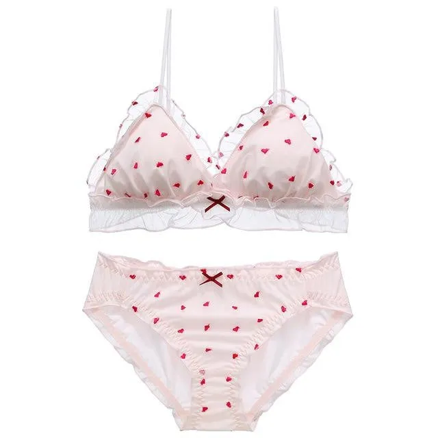 Sweet Valentine Lingerie Set