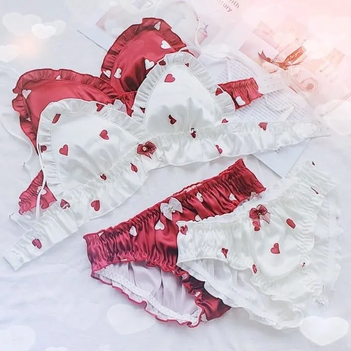 Sweet Valentine Lingerie Set