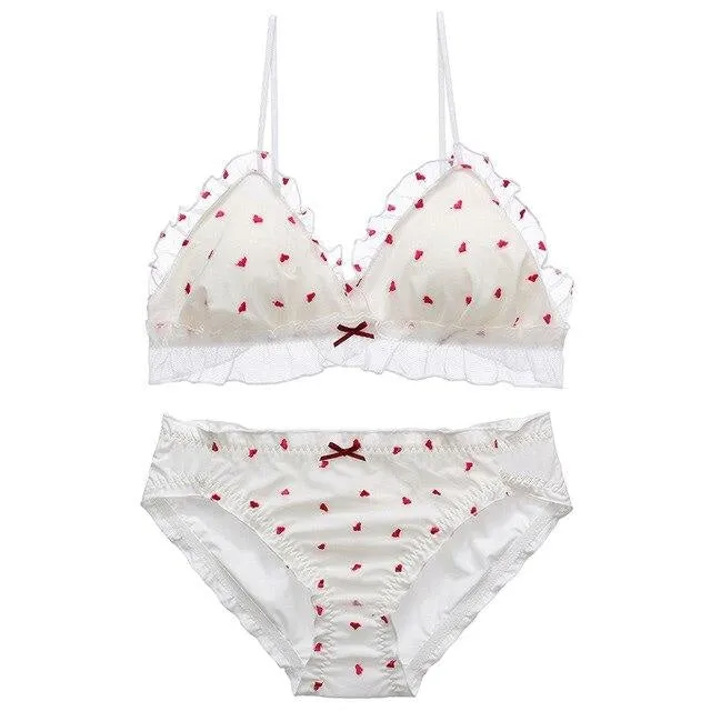 Sweet Valentine Lingerie Set