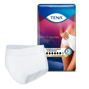 Tena Women Super Plus Absorbent Underwear, Large Pack of 16