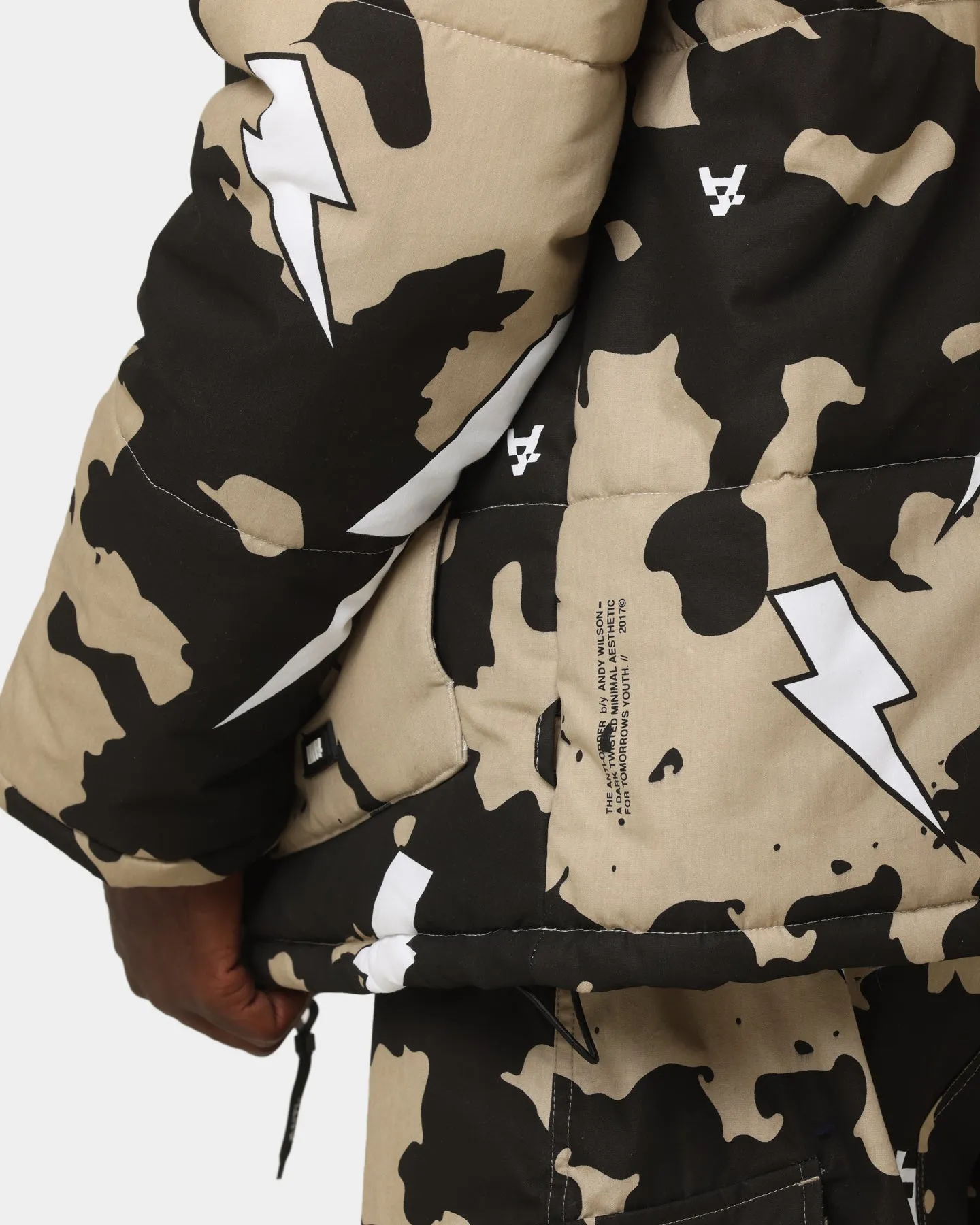 The Anti Order Sand Storm Puffer Jacket Sand Storm Camo