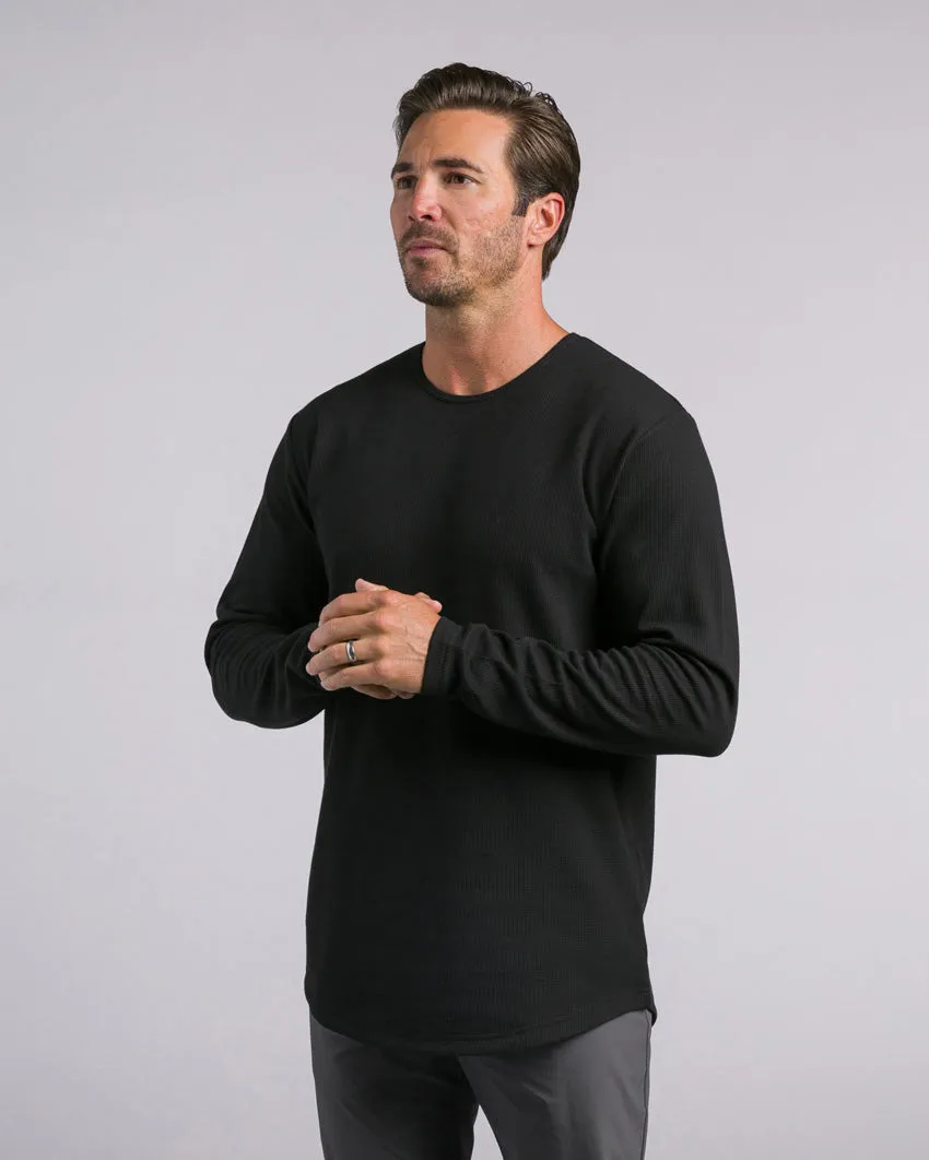 Thermal Drop-Cut Long Sleeve