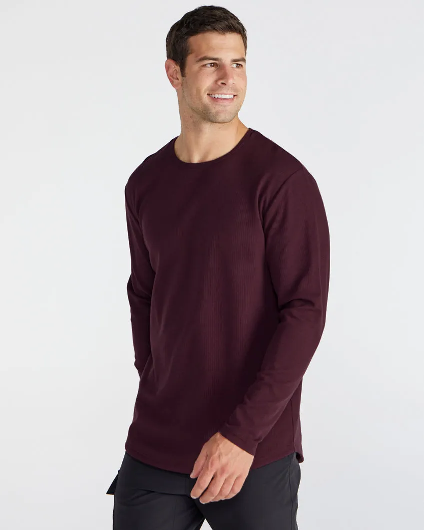 Thermal Drop-Cut Long Sleeve