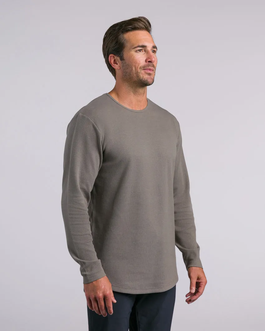 Thermal Drop-Cut Long Sleeve