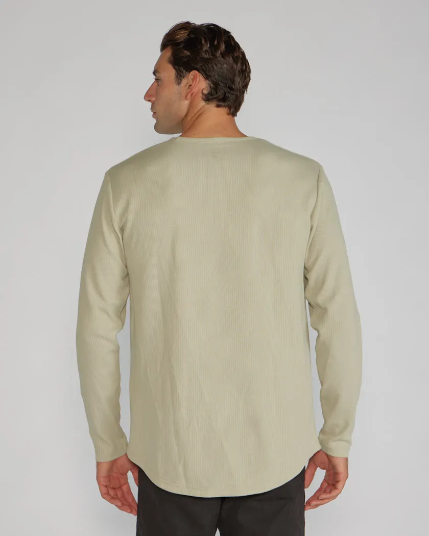 Thermal Drop-Cut Long Sleeve