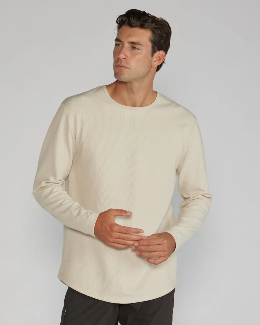 Thermal Drop-Cut Long Sleeve