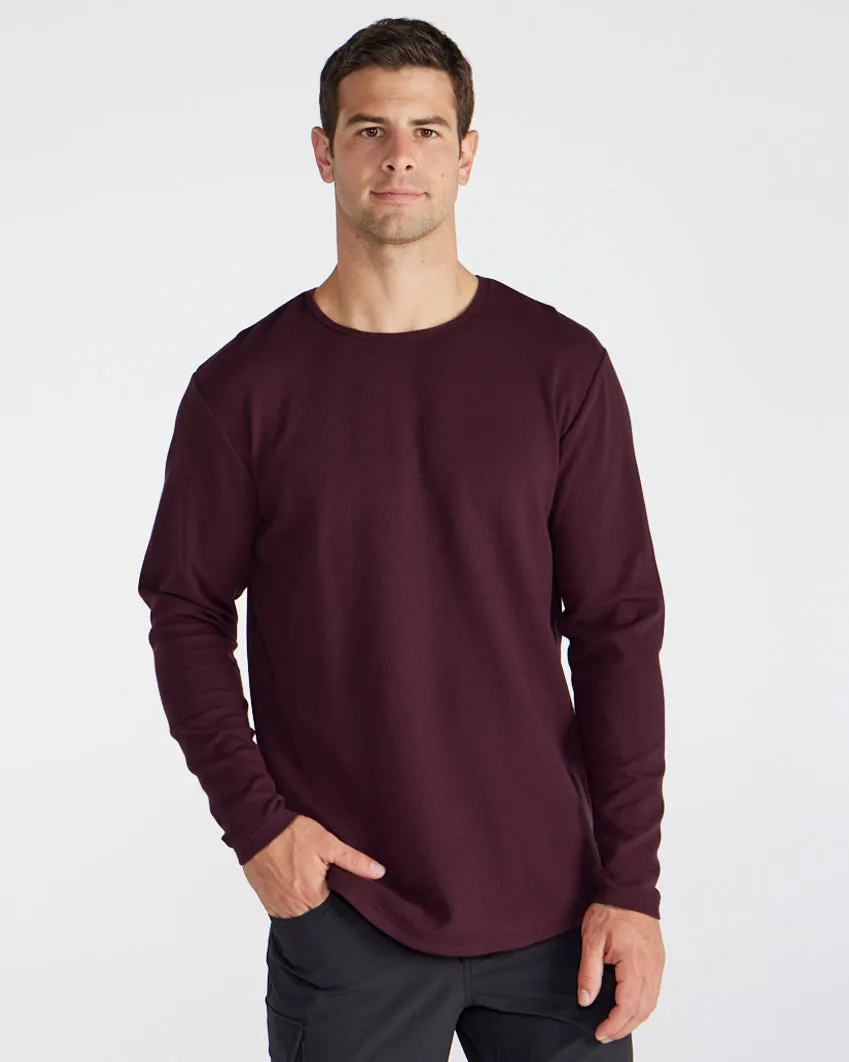 Thermal Drop-Cut Long Sleeve